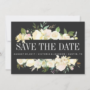 Save The Date Mariage biologique de printemps photo enregistrer