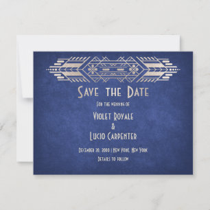 Save The Date Mariage bleu Geek de jeu vidéo
