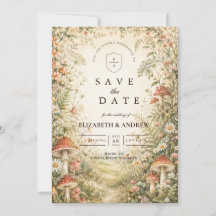 Mariage Boisée Champignon Enchanté