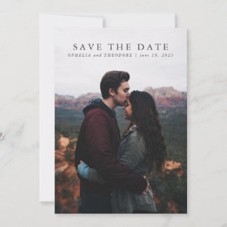 Save The Date Mariage botanique verdure aquarelle sarcelle