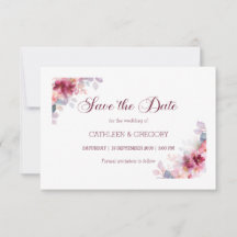 Mariage calligraphié aquarelle automne Bourgogne