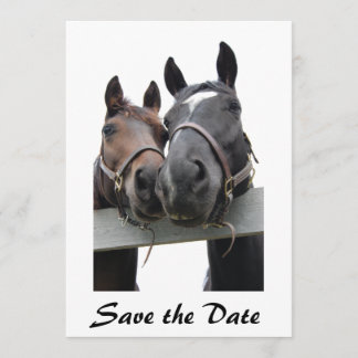Save The Date Mariage campagnard