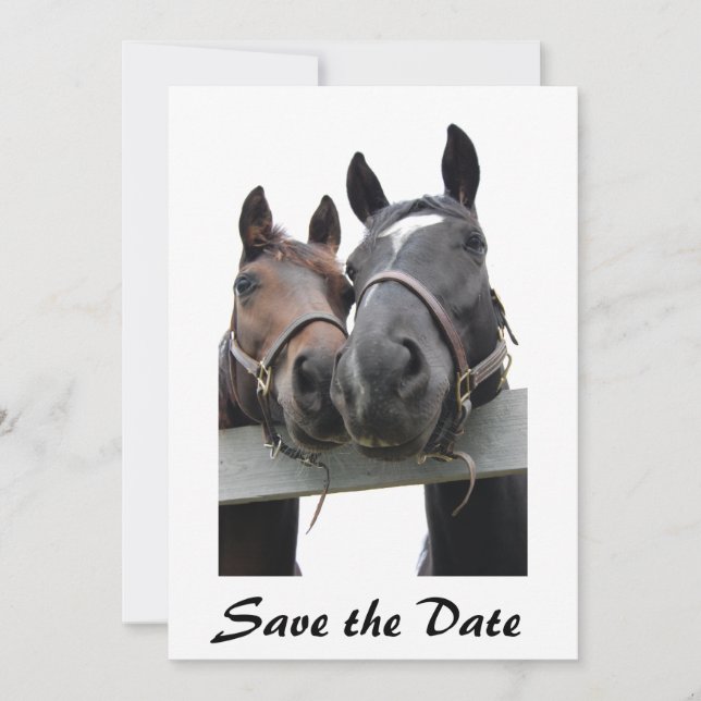 Save The Date Mariage campagnard (Devant)