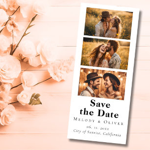 Save The Date Mariage Code QR Photomaton Enregistrer la date Boh