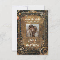 Mariage d'affaires Steampunk Noir