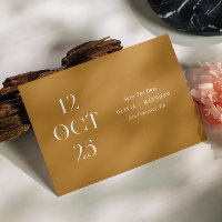 Mariage d'automne couleur brun moutarde | Photo ru