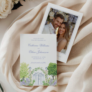 Save The Date Mariage de cottage romantique