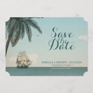 Save The Date Mariage de destination Enregistrer la date