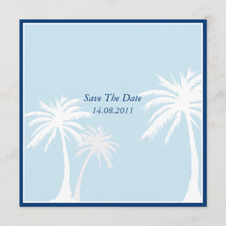 Save The Date Mariage de Palmier Bleu Enregistrer la date