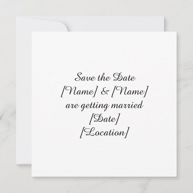 Save The Date Mariage de passionné de pêche avec canne et fleurs (Dos)