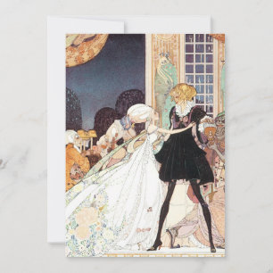 Save The Date Mariage de Princesse de Conte de Fées Rétro Faire 