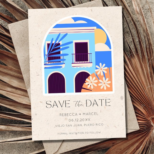 Save The Date Mariage de San Juan Porto Rico (Créateur téléchargé)