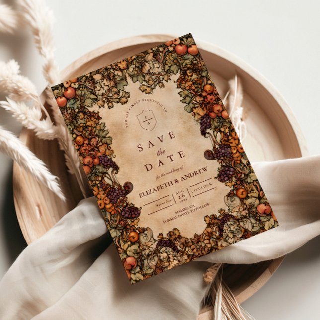 Save The Date Mariage de verger d'automne (Créateur téléchargé)
