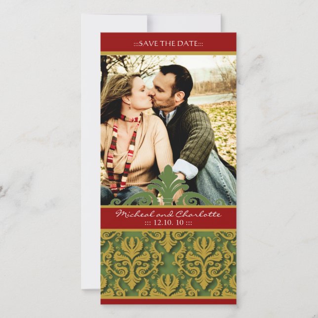 Save The Date Mariage d'hiver Enregistrer la date Mariage (Devant)