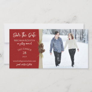 Save The Date Mariage d'hiver Enregistrer la photo de la date