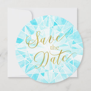 Save The Date Mariage Diamond Enregistrer La Date