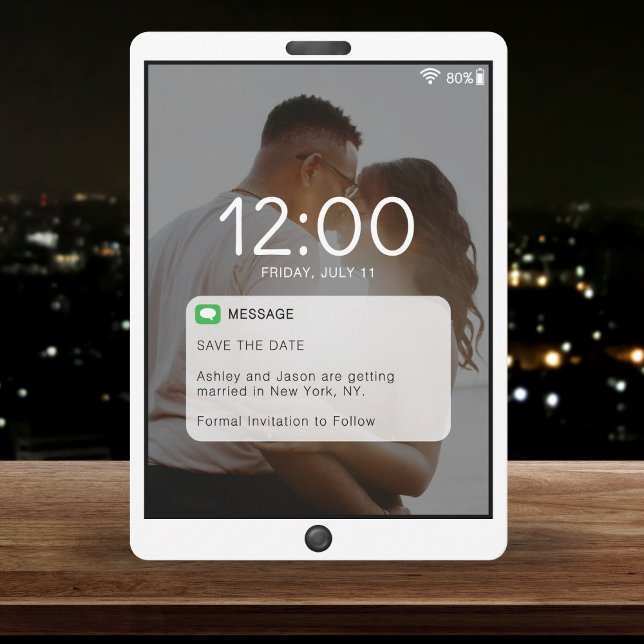 Save The Date Mariage écran de verrouillage de téléphone portabl (Cell Phone Lock Screen Wedding Save The Date
)