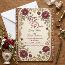 Mariage Élégant aux Tons de Joaillerie Antique de 