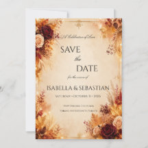 Mariage élégant d'automne | Mariage rustique boho