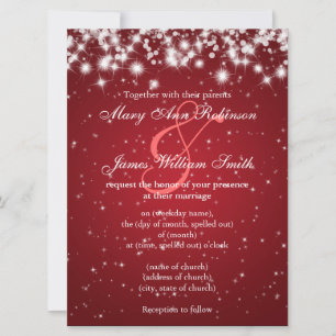 Save The Date Mariage Élégant Enregistrer La Date Hiver Étincell