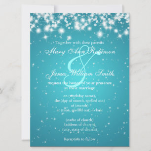Save The Date Mariage Élégant Enregistrer La Date Hiver Étincell