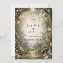 Mariage Enchanté en Forêt Enchantée