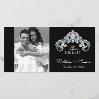 Save The Date Mariage Enregistrer la date Photocard Anniversaire