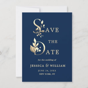 Save The Date Mariage Eucalyptus Simplement Élégant Enregistrer