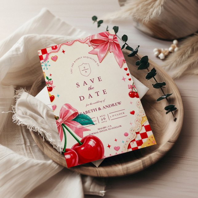 Save The Date Mariage Fantaisiste et Kitsch (Créateur téléchargé)