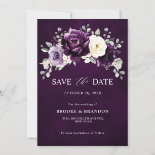 Save The Date Mariage Floral Sa  Sa