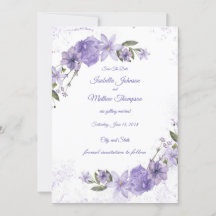 Mariage Floral Violet