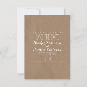 Save The Date Mariage Inspiré Carton Enregistrer La Date