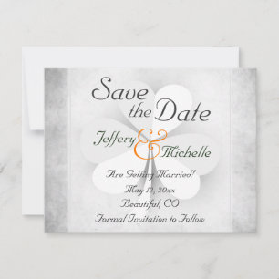 Save The Date Mariage irlandais à trois feuilles