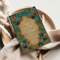 Mariage Islamique Émeraude Or