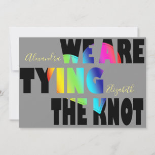 SAVE THE DATE MARIAGE LGBTQ