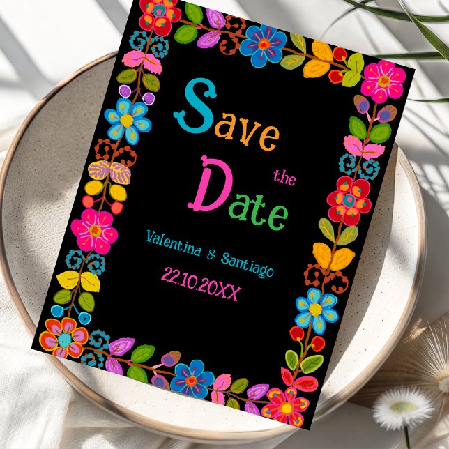 Save The Date Mariage mexicain moderne (Créateur téléchargé)