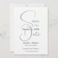 Mariage Minimaliste Calligraphie Script