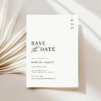 Mariage Moderne à Budget en Noir et Blanc avec Écr