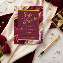 Mariage Moderne de Marbre d'Agate Bourguignon Doré