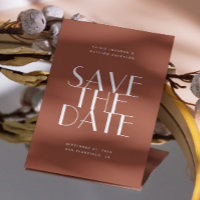Mariage Moderne Terracotta Profond | Photo Terreus