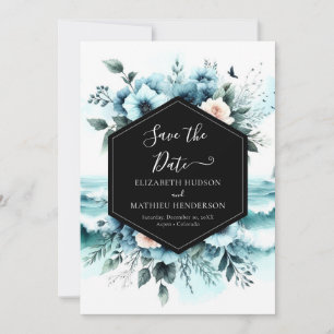 Save The Date Mariage nautique minimaliste chic