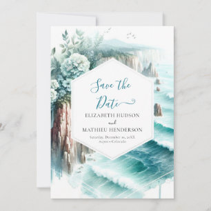 Save The Date Mariage nautique romantique élégant