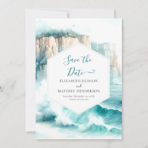 Save The Date Mariage nautique rustique modifiable