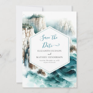 Save The Date Mariage nautique simple et chic