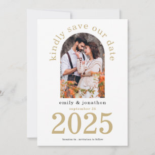 Save The Date Mariage or photo Arch moderne