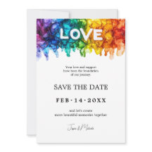 🌈 🐦 Mariage Peint Avec Amour LGBTQ