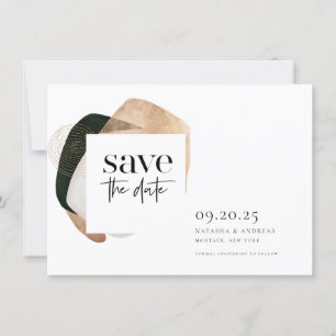Save The Date Mariage photo art Abstrait