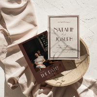 Mariage Photo Brun au Chocolat Classeux Argent Anc