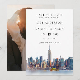Save The Date Mariage photo de destination de New York