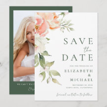 Mariage Photo Floral Aquarelle Rose